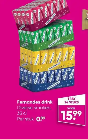 Big Bazar Fernandes drink aanbieding