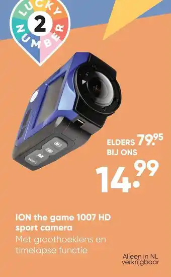 Big Bazar Ion the game 1007 hd sport camera aanbieding