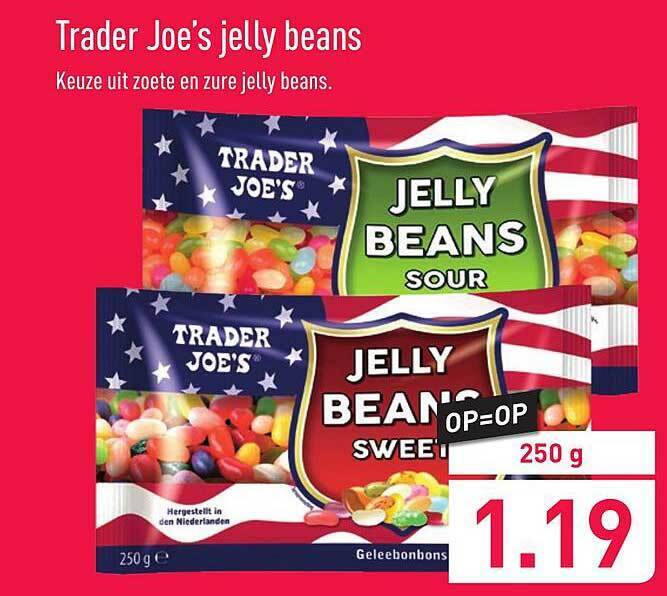 Trader Joe's jelly beans aanbieding bij ALDI