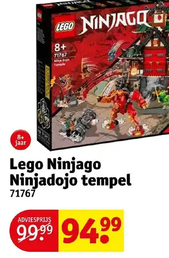 Kruidvat Lego ninjago ninjadojo tempel 71767 aanbieding