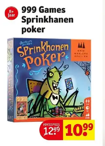 Kruidvat 999 games sprinkhanen poker aanbieding