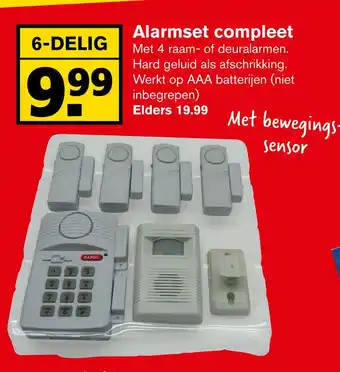 Hoogvliet 1 Alarmset compleet aanbieding