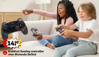 Kruidvat Gaming controller voor nintendo switch aanbieding