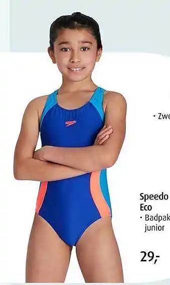 De Wit Schijndel Speedo eco badpak junior aanbieding