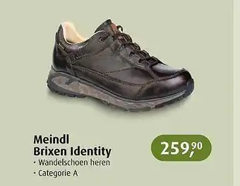 De Wit Schijndel Meindl brixen identity wandelschoen heren aanbieding