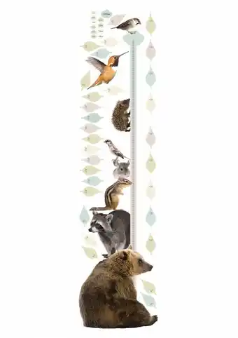 Wehkamp Kek amsterdam muursticker forest friends (set van 8)  (40x150 cm) aanbieding