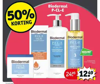 Kruidvat Biodermal P-CL-E aanbieding