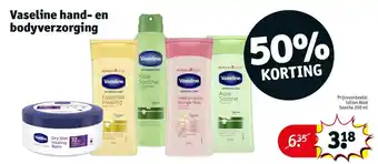 Kruidvat Vaseline hand- en bodyverzorging aanbieding