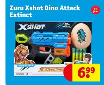 Kruidvat Zuru Xshot Dino Attack Extinct aanbieding