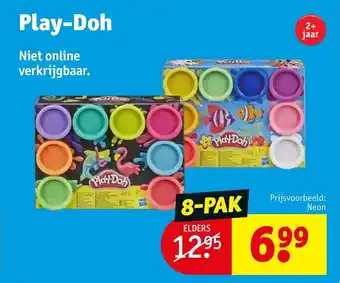 Kruidvat Play-Doh 8-pak aanbieding