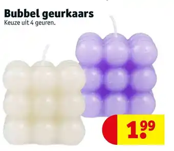 Kruidvat Bubbel geurkaars aanbieding