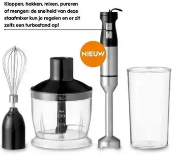 Blokker Staafmixerset. aanbieding