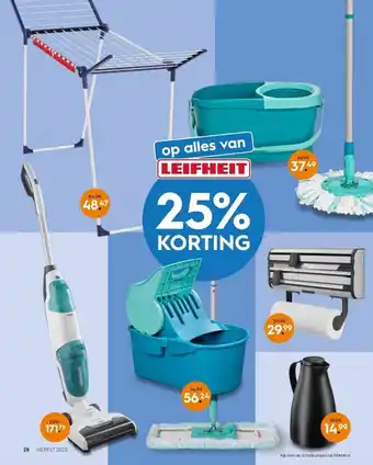 Blokker Op alles van leifheit aanbieding