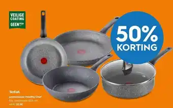 Blokker Tefal pannenserie healthy chef aanbieding