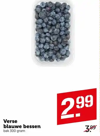 Coop Blauwe Bessen 300g aanbieding