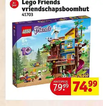 Kruidvat Lego friends vriendschapsboomhut aanbieding