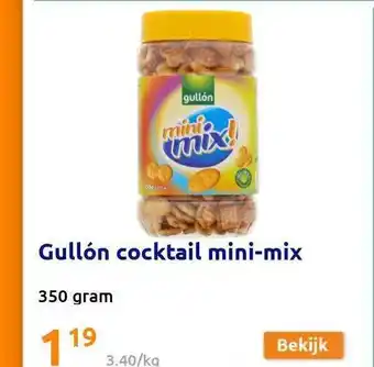 Action Gullón cocktail mini-mix aanbieding