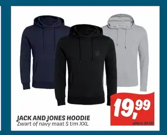 Dekamarkt Jack and Jones Hoodie aanbieding