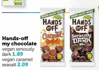 Coop Hands-off my chocolate vegan aanbieding