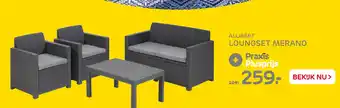 Praxis Allibert Loungset Merano aanbieding