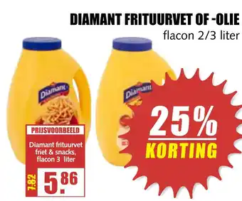 MCD Supermarkt Diamant frituurvet of -olie aanbieding