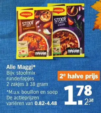 Albert Heijn Alle maggi aanbieding