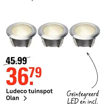 Karwei Ludeco tuinspot Olan aanbieding