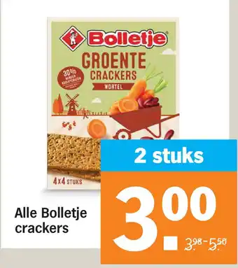 Albert Heijn Alle bolletje crackers aanbieding