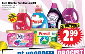 Dirk Reus, Fleuril of Persil wasmiddel aanbieding