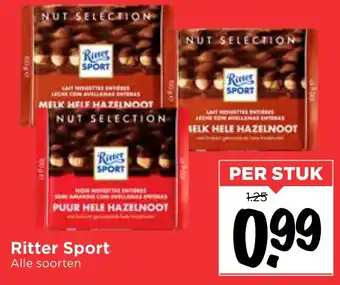 Vomar Voordeelmarkt Ritter Sport aanbieding