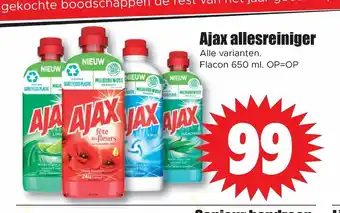 Dirk Ajax allesreiniger flacon 650 ml aanbieding