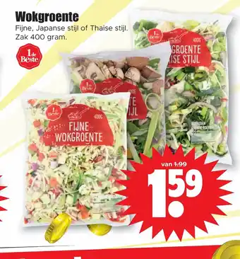 Dirk Wokgroente 400 gram aanbieding