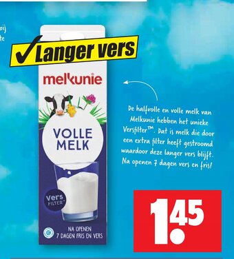 Dirk Melkunie volle melk aanbieding