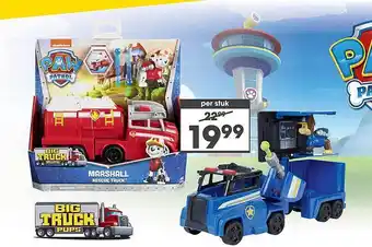 Top1Toys Big truck pups aanbieding