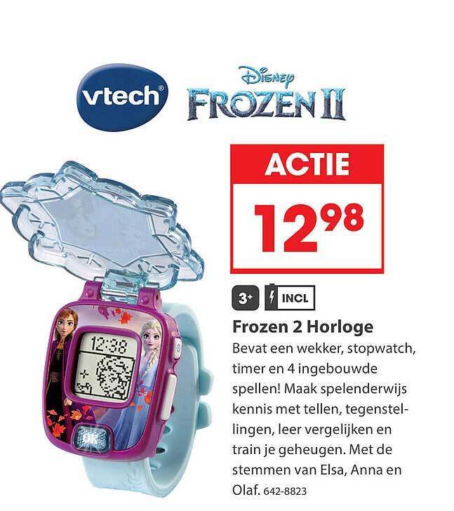 Vtech 2025 frozen horloge