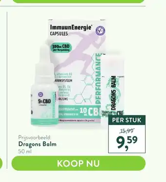 Holland & Barrett Dragons Balm 50 ml aanbieding