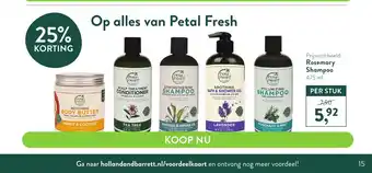 Holland & Barrett Petal Fresh Rosemary Shampoo aanbieding