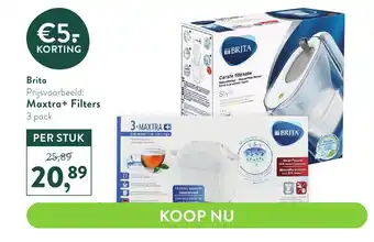 Holland & Barrett Brita Maxtra+ Filters 3 pack aanbieding