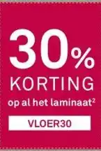 Karwei Op al het laminaat2 aanbieding