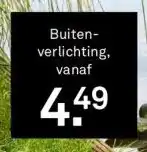 Karwei Buitenverlichting aanbieding