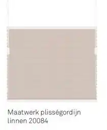 Karwei Maatwerk plisségordijn linnen 20084 aanbieding