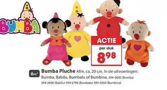 Top1Toys Bumba pluche aanbieding