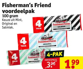 Kruidvat Fisherman's friend voordeelpak aanbieding