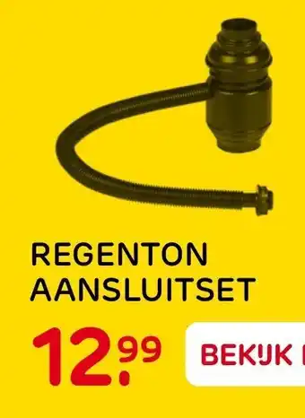 Praxis Regenton Aansluitset aanbieding