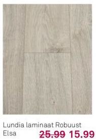 Karwei Lundia laminaat robuust aanbieding