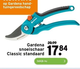 GAMMA Gardena snoeischaar Classic standaard aanbieding