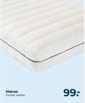 Beddenreus Matras aanbieding