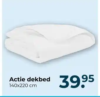 Beddenreus Actie dekbed 140x220cm aanbieding