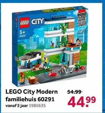Intertoys Lego City Modern Familiehuis 60291 aanbieding