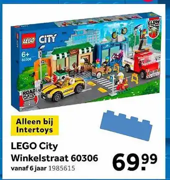 Intertoys Lego City Winkelstraat 60306 aanbieding